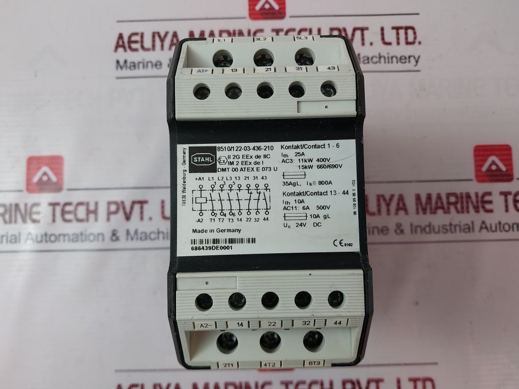 Stahl 8510/122-03-436-210 Contactor 6A 500V
