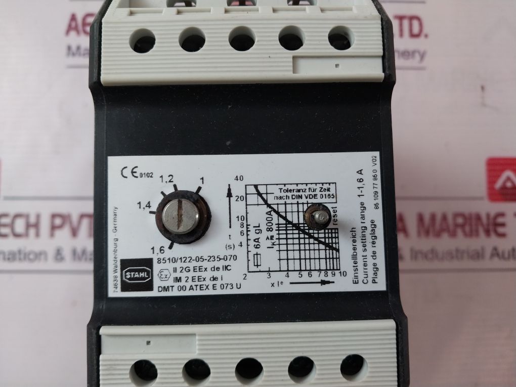 Stahl 8510/122-05-235-070 Motor Protection Relay 2033168