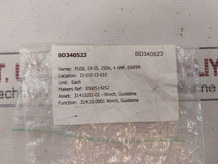 Stahl 8560/51-4252 Fuse Base 40A
