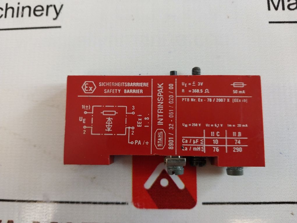 Stahl 8901/32-061/020/00 Safety Barrier