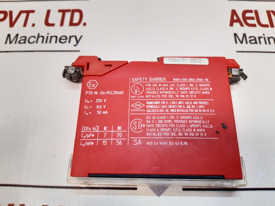 Stahl Intrinspak 9001/00-086-050-10 Safety Barrier