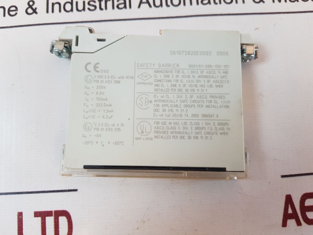 Stahl 9001/01-086-150-101 Safety Barrier