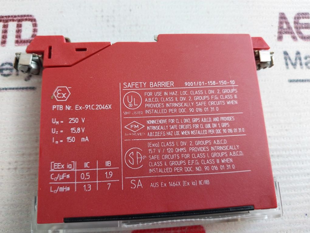 Stahl 9001/01-158-150-10 Safety Barrier