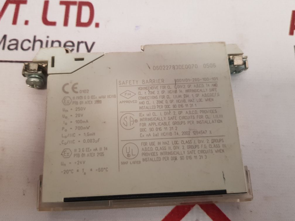 Stahl 9001/01-280-100-101 Safety Barrier