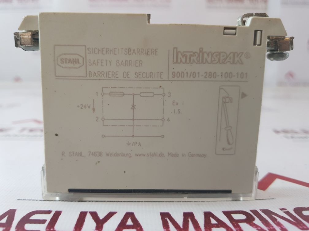 Stahl 9001/01-280-100-101 Intrinspak Safety Barrier