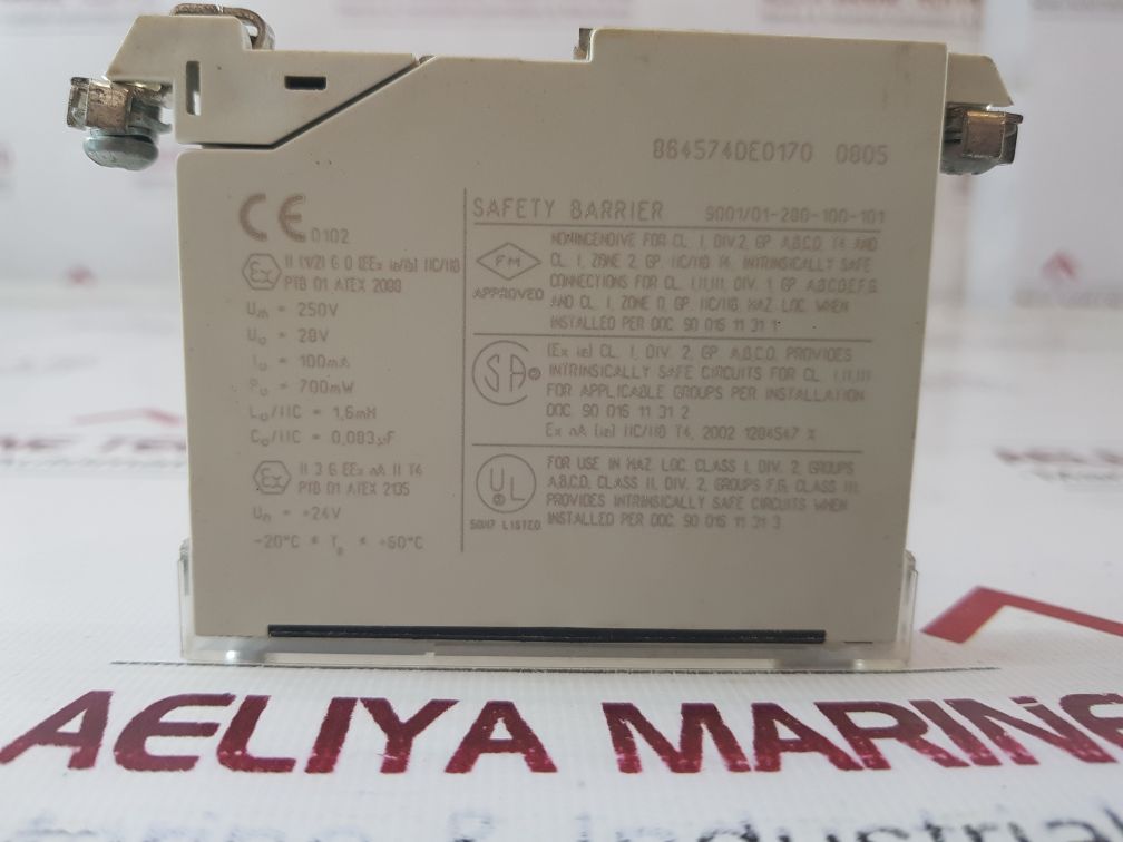 Stahl 9001/01-280-100-101 Intrinspak Safety Barrier