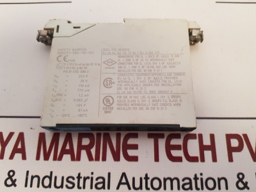 Stahl Intrinspak 9001/01-280-110-101 Safety Barrier