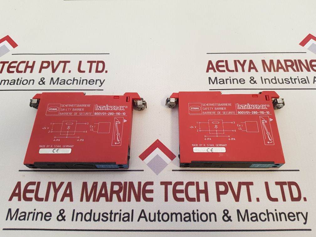 Stahl 9001/01-280-110-10 Safety Barrier Intrinspak 24V