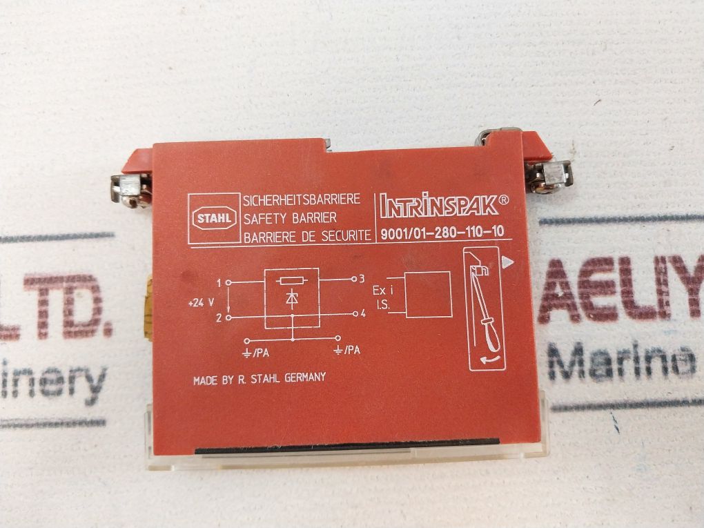 Stahl 9001/01-280-110-10 Safety Barrier 110 Ma