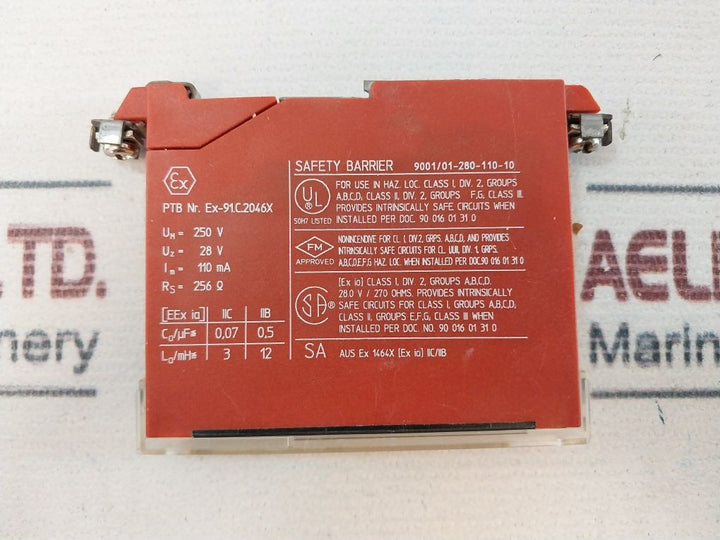 Stahl 9001/01-280-110-10 Safety Barrier 110 Ma