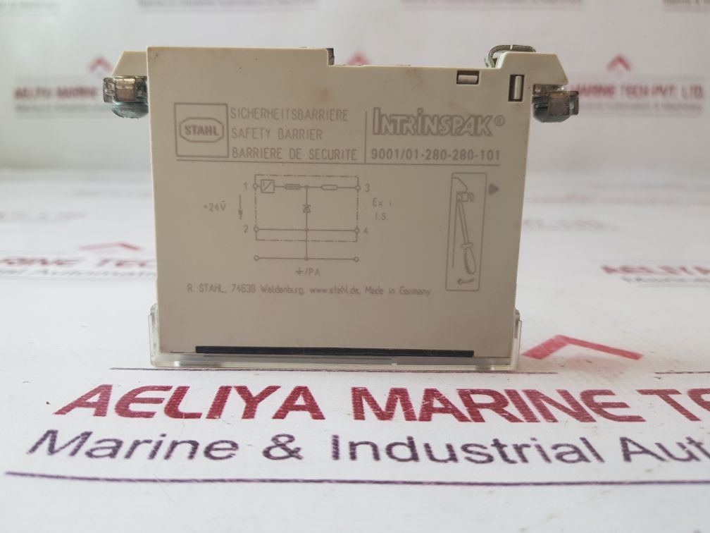 Stahl 9001/01-280-280-101 Single-channel Safety Barriers