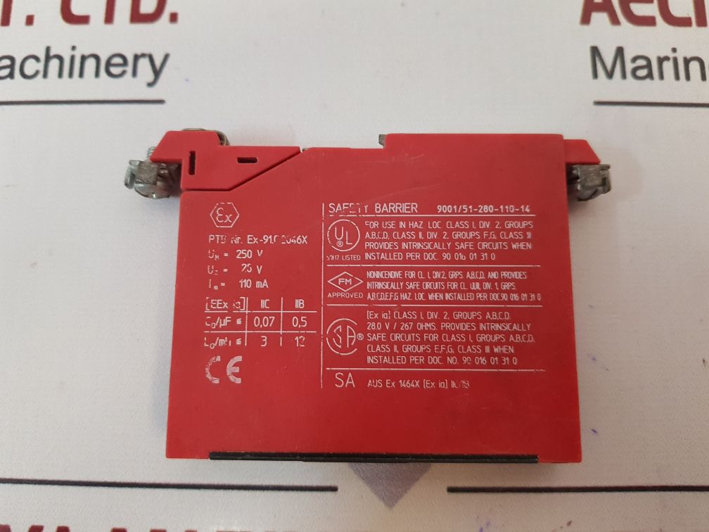 Stahl 9001/51-280-110-14 Safety Barrier Intrinspak