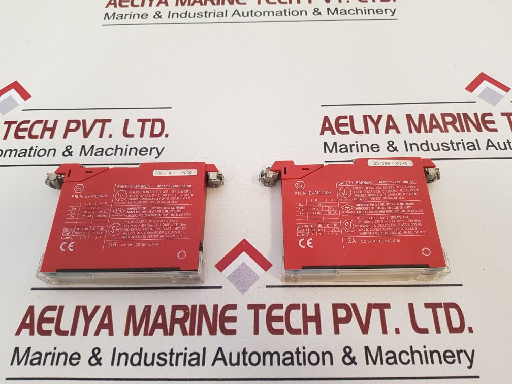 Stahl 9002/11-280-186-00 Safety Barrier Intrinspak 25V