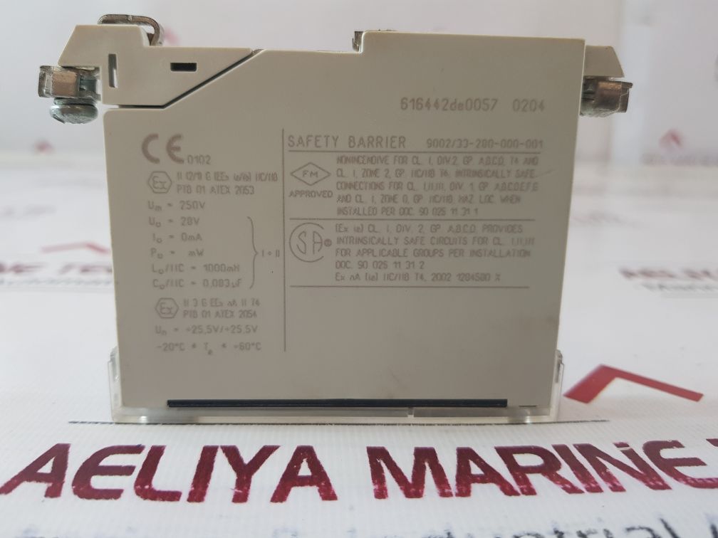 Stahl 9002/33-280-000-001 Dual-channel Safety Barrier