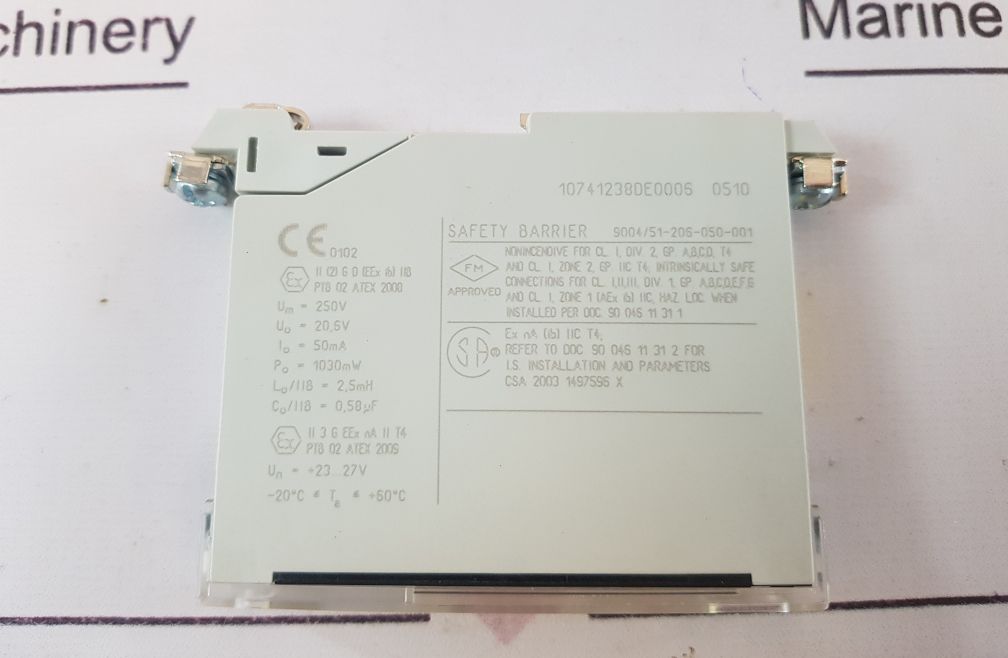 Stahl 900451-206-050-001 Safety Barrier