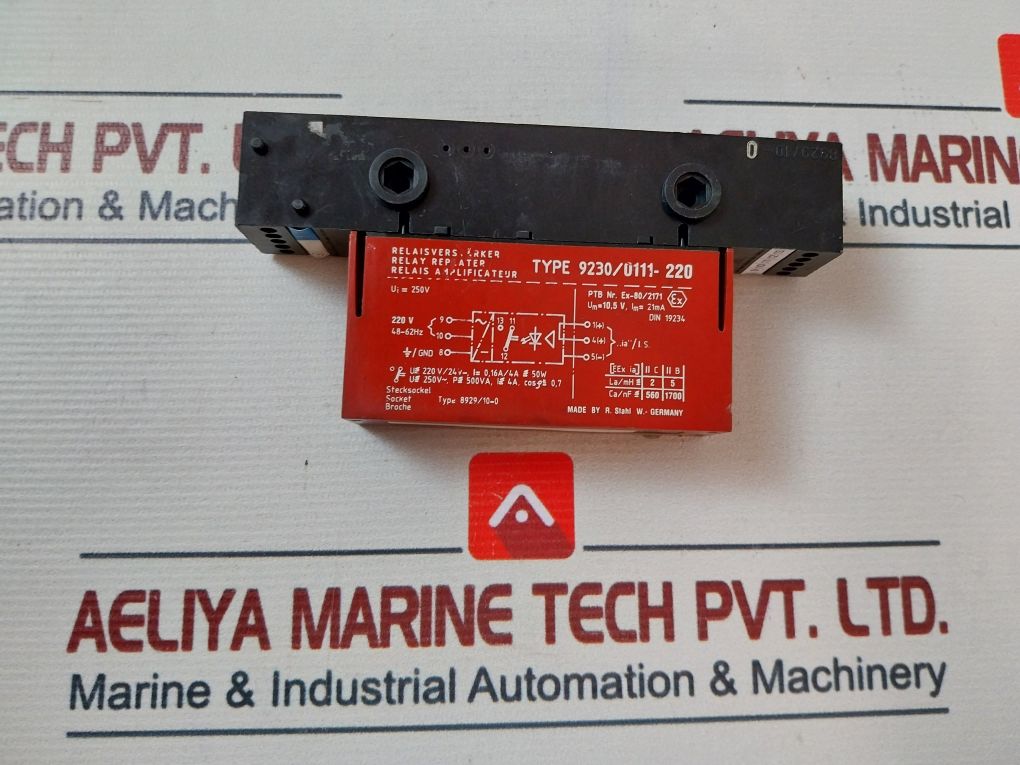Stahl 9230/0111-220 Relay Repeater
