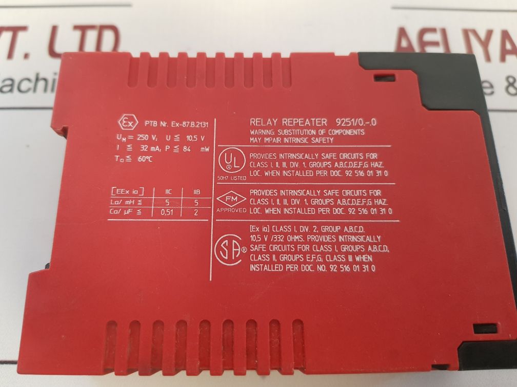 Stahl 9251/02-10 Relay Repeater