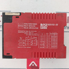 Stahl 9251/02-20 Relay Repeater 250Vac 2A