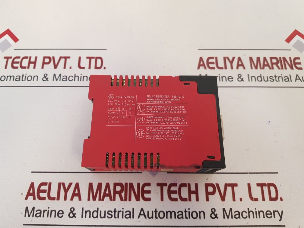 Stahl 9251/02-60 Relay Repeater Amplifier 230V Ac