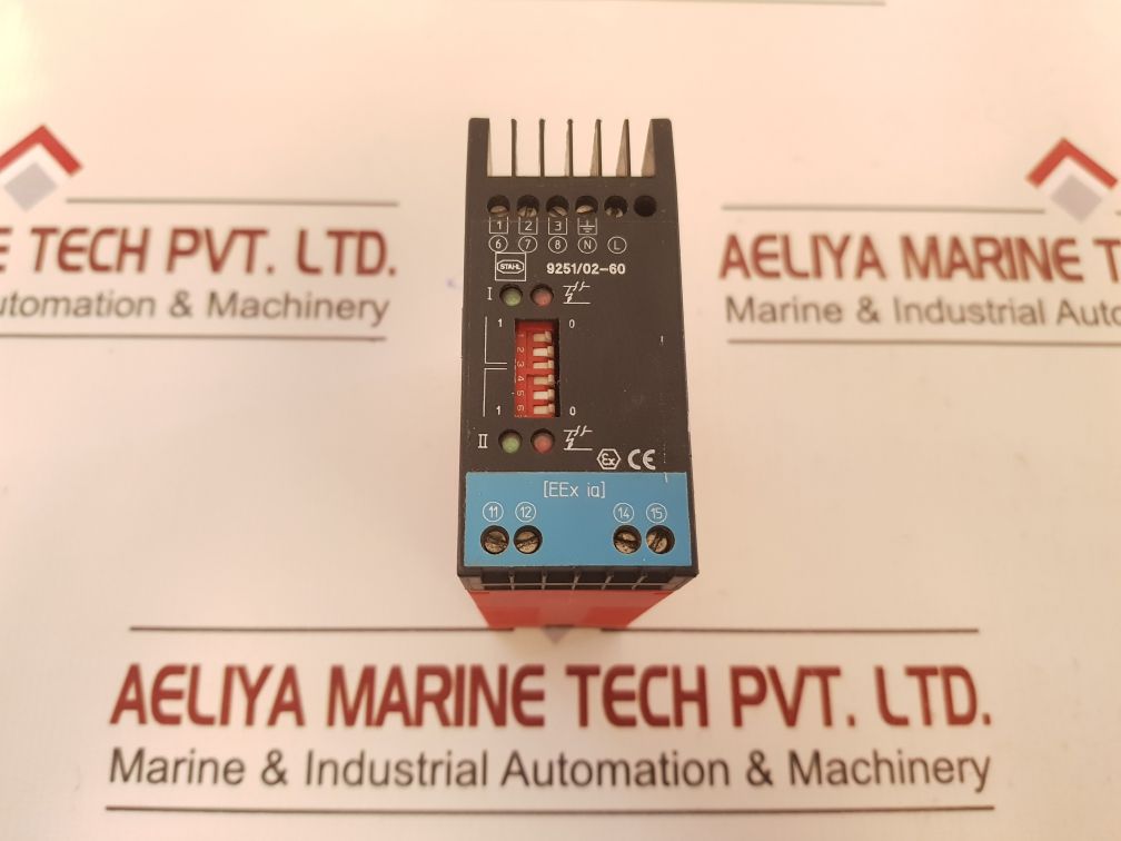 R.Stahl 9251/02-60 Switching Amplifier Relay Repeater 250Vac 2A