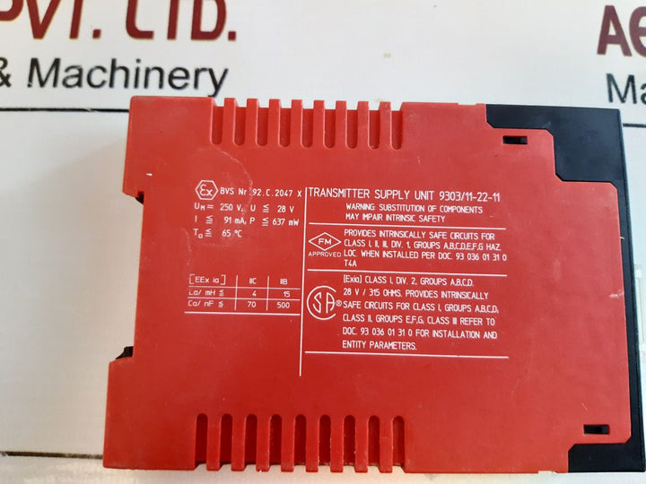 Stahl 9303/11-22-11 Transmitter Supply Unit
