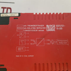 Stahl 9311/51-11-00 Ma-isolating Repeater 250V