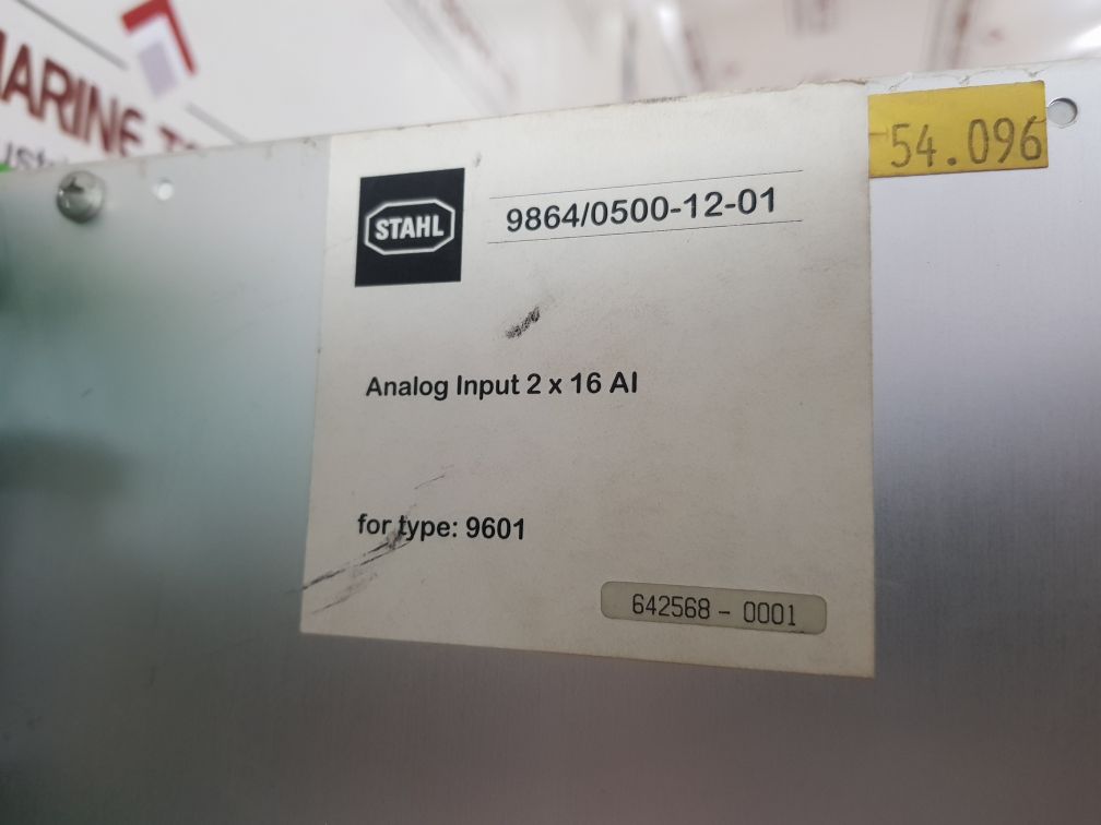 Stahl ics 1000 9601 module rack 642568-0001