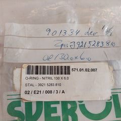Stal 3921 5283 810 O-ring-nitril 130 X 6,0