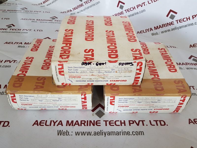 Stamford Rsk-6001 Spare Parts