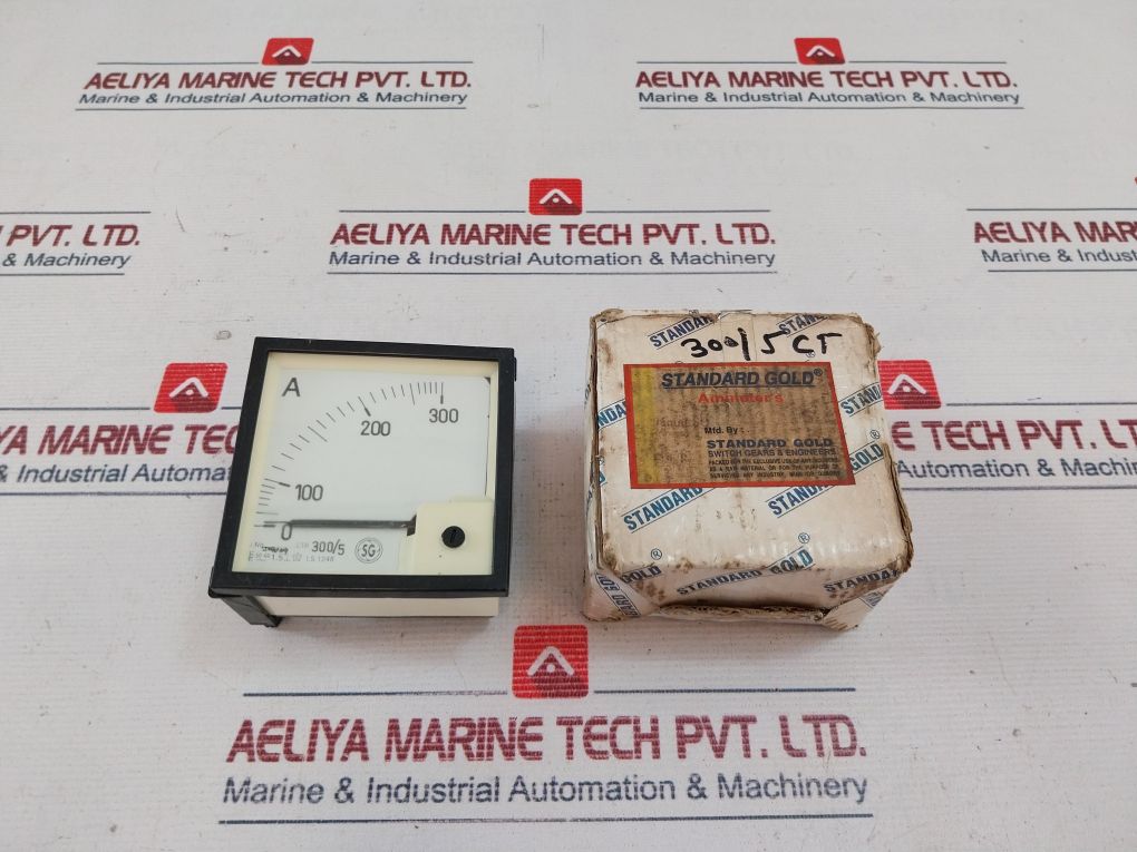 Standard Gold 0-300A Ammeter