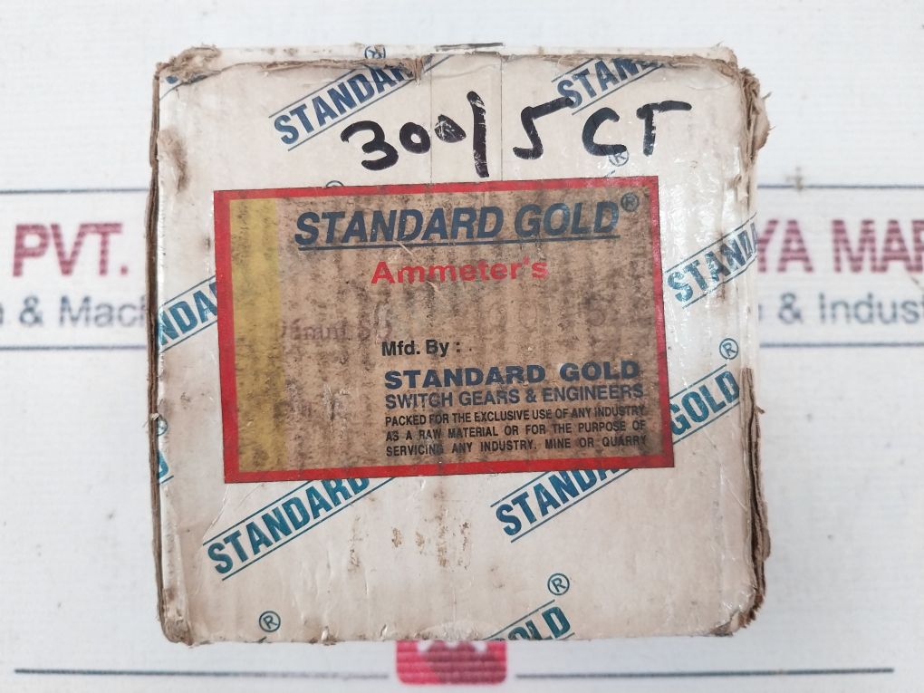 Standard Gold 0-300A Ammeter