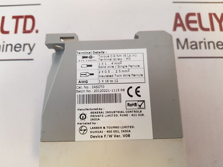 Star-delta Gic 2Asdt0 Electronic Timer- Series Micon 225