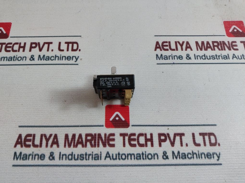 Star 271-97-288 Switch Y62-12 15A 250 Vac