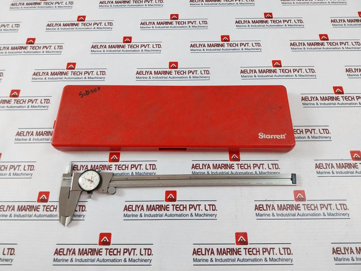 Starrett 120 Dial Caliper Hardened Stainless Steel