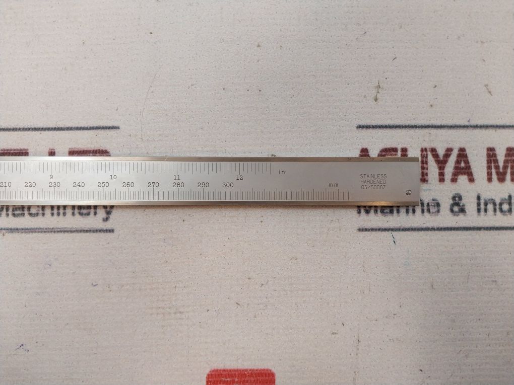 Starrett 125Meb Vernier Caliper With Stainless Hardened