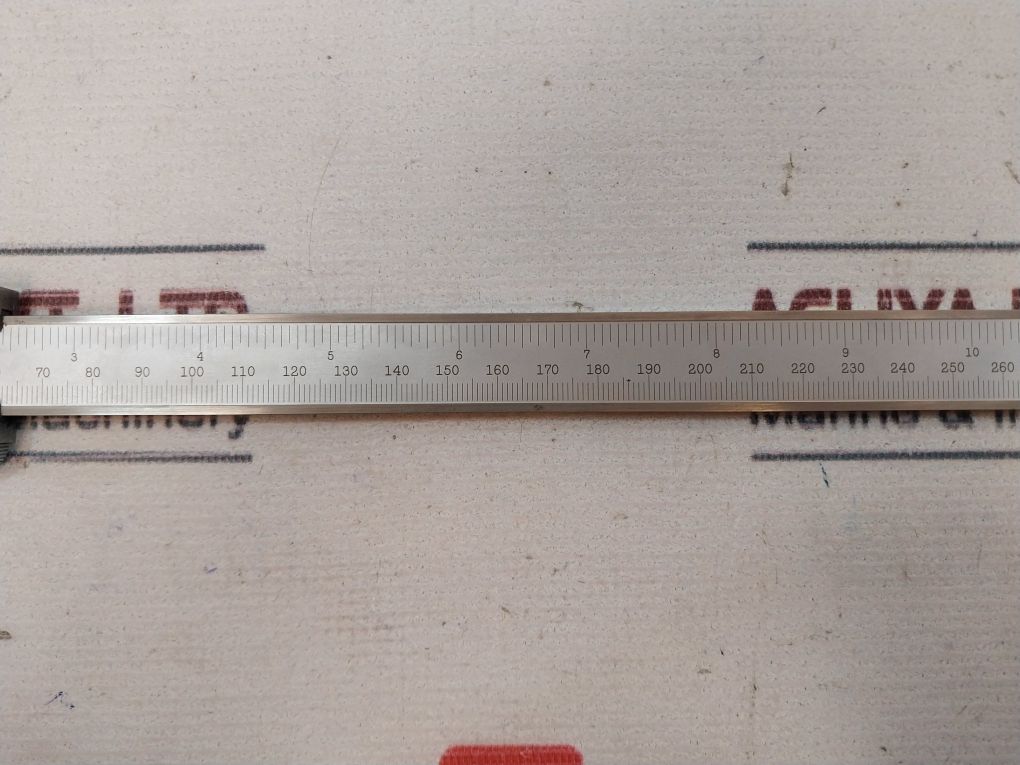 Starrett 125Meb Vernier Caliper With Stainless Hardened