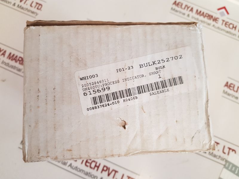 Status Dm4000 Process Indicator Dm4000U/00/00/000/240V