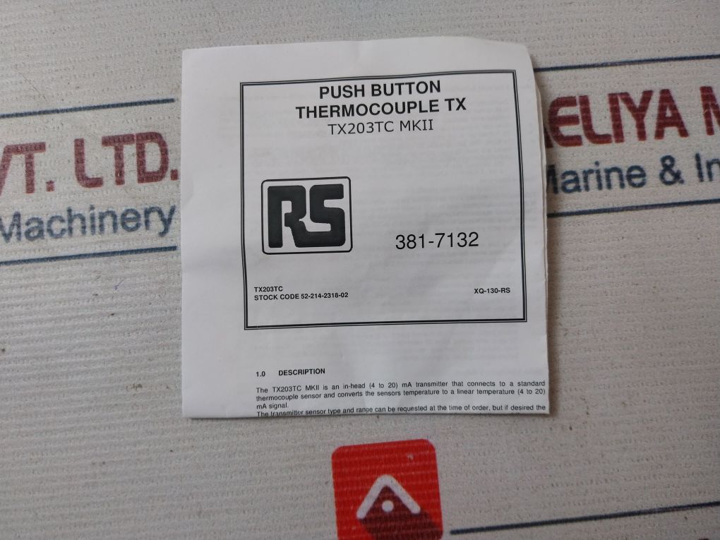 Status Instruments Sem203 Tc Mkii Temperature Transmitter