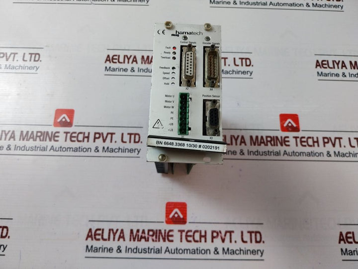 Steag Hamatech Bn 6648.3368 Motion Controller Esr A10066