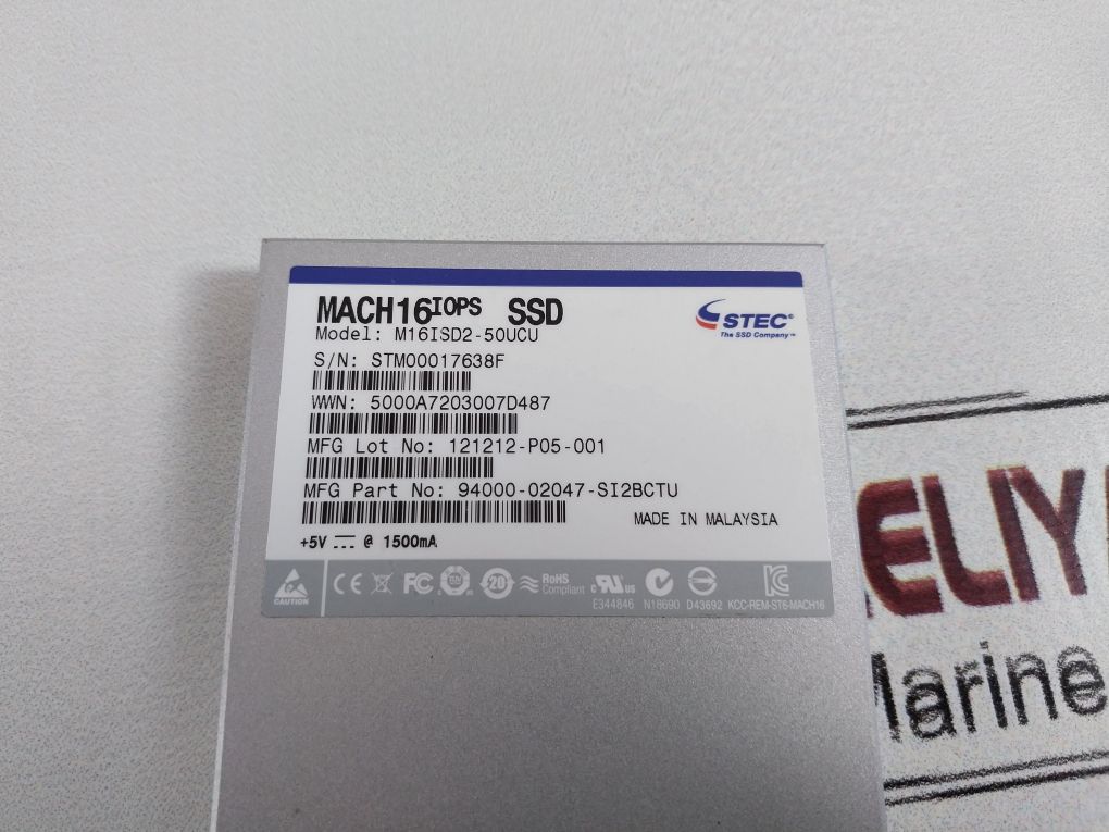 Stec M16Isd2-50Ucu Solid State Drive
