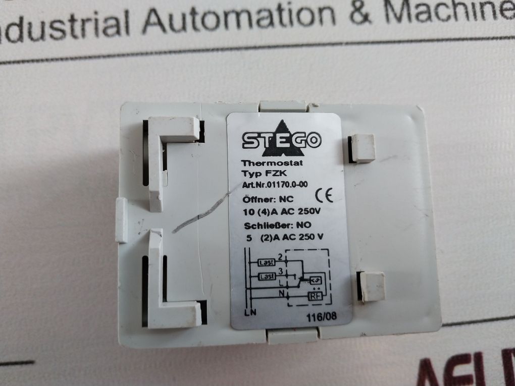 Stego Fzk Mechanical Thermostat 01170.0-00