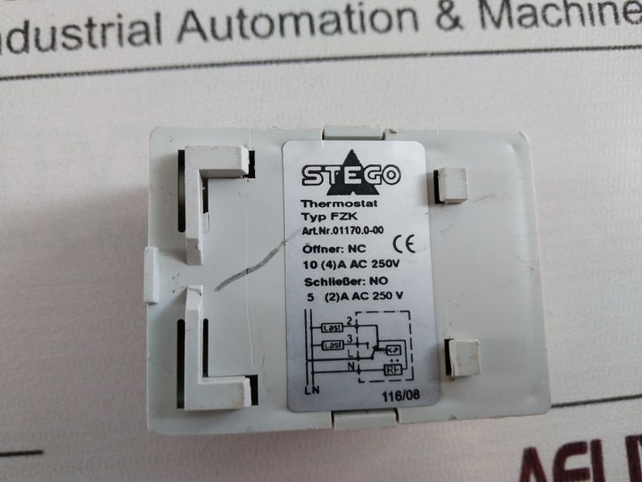 Stego Fzk Mechanical Thermostat 01170.0-00