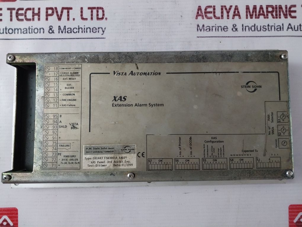 Stein Sohn 991443 F503001A Xas05 Xas Extension Alarm System