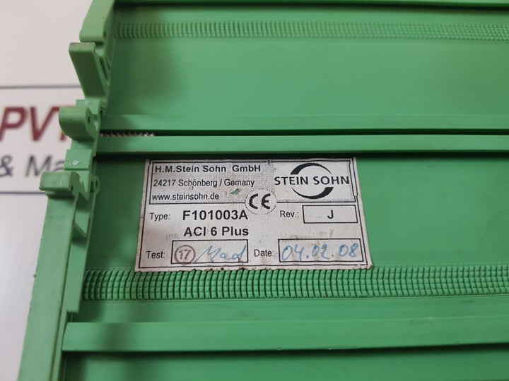 Stein Sohn F101003A Aci 6 Plus Analog Current Input Aci-2104