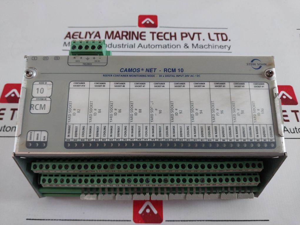 Stein Sohn B101002A 000000100 Reefer Container Monitoring Node Node Id: 10