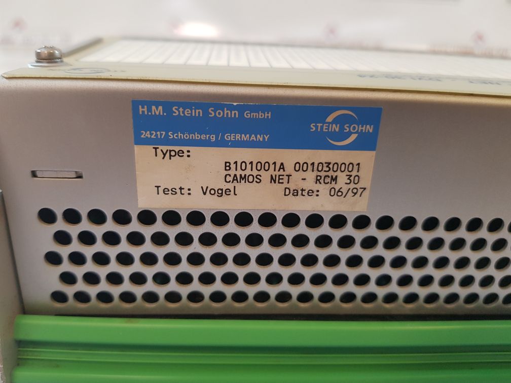 Stein Sohn Camos Net- Rcm 30 Reefer Container Monitoring B101001A 001030001
