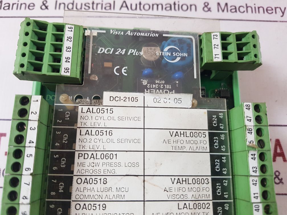 Stein sohn f105005a dci 24 plus module rev: j