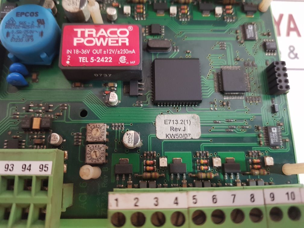 Stein Sohn E713.2A Rev B Analog Current Input Module