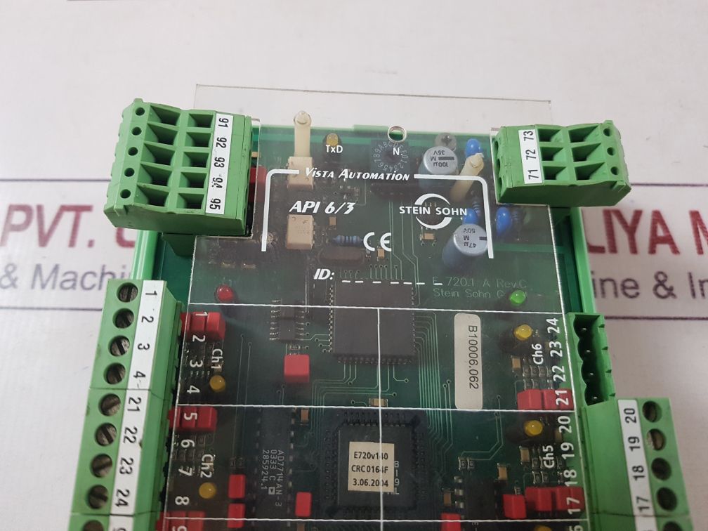 F102002 A Stein Sohn F102002 A Analog Pt100 Input Api 6/3