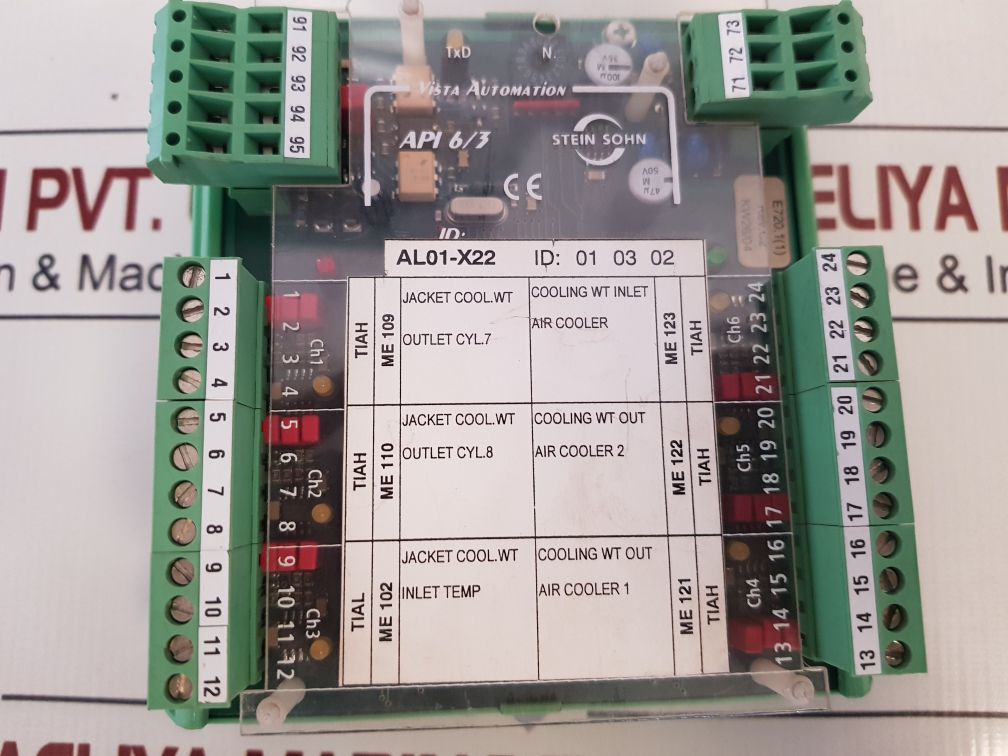 Stein Sohn F102002 A Analog Pt100 Input Api 6/3